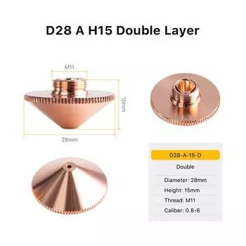 Лазерные насадки Cloudray для Precitec WSX Raytools Bodor Amada