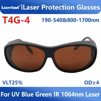 Лазерные очки Laserland T синие, красные, зелёные