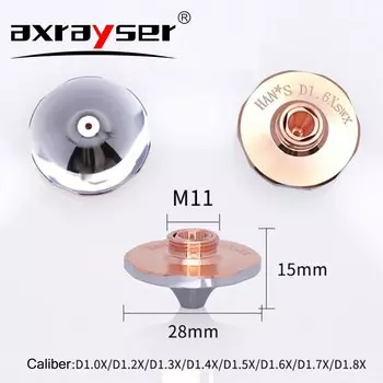 Лазерные сопла Hans Laser Nozzles DX DE D28 M11