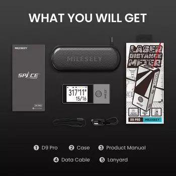 Лазерный дальномер MiLESEEY D9 Pro
