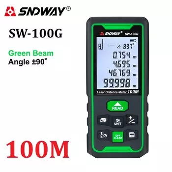 Лазерный дальномер SNDWAY, лазер, дальномер, лазерная рулетка