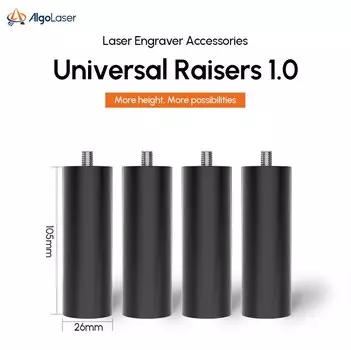 Лазерный гравер AlgoLaser Alpha MK2, выходная мощность 20 Вт, 3,5-дюймовый цветной сенсорный экран, приложение для автономного управления, DIY гравер, инструмент для металлического МДФ