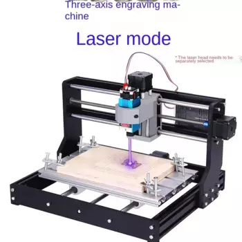 Лазерный гравировальный станок CNC3018pro, мини-гравировальный станок с тремя осями и ЧПУ