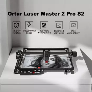 Лазерный гравировальный станок Ortur Laser Master 2 ProS2 10 Вт, инструменты «сделай сам», ЧПУ мощный деревообрабатывающий гравер, настольный принтер