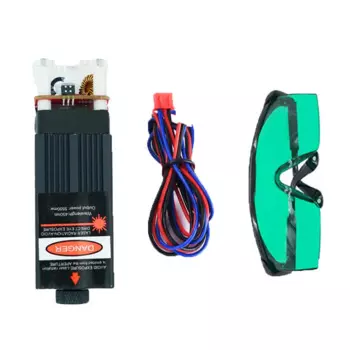 Лазерный модуль 5500 МВт, лазерная головка «сделай сам» 5,5 Вт, лазеры «сделай сам» 5,5 Вт, лазерный лазер с голубым светильник том 450нм