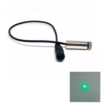 Лазерный модуль Elubor 12х35 мм зеленый 10 мВт