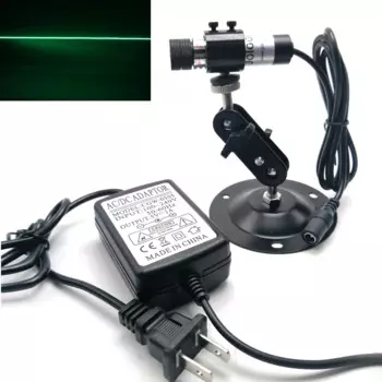 Лазерный модуль с зеленой линией, 8 часов работы, 520 нм, 50 мВт, приспособление для выравнивания и шитья