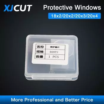 Лазерный объектив XJCUT 18x 2/20x 2/20x 3/20x4, ручная волоконная лазерная сварка, защитные стекла для WSX QiLin HanWei Sup CQWY, сварочная головка