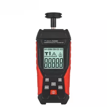 Лазерный тахометр TA500C, цифровой дисплей, контактный тахометр, тахометр, линейный тестер скорости