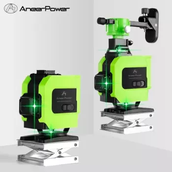 ANEERPOWER Лазерный уровень 3D/4D 12/16 линий