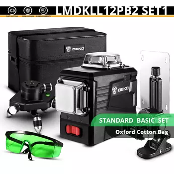 Лазерный уровень DEKO LMDKLL12PB 12 линий зелёный