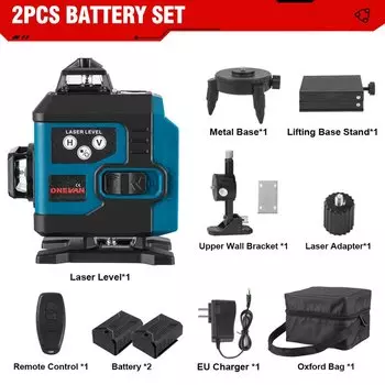 Лазерный уровень ONEVAN 16 линий