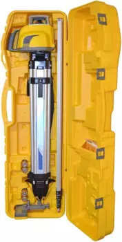 Лазерный уровень Spectra Precision LL300N-3, самовыравнивающийся комплект с приемником HL450, зажим