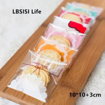 ЛBSISI Life Самоклеящиеся пакеты для конфет и печенья 100 шт