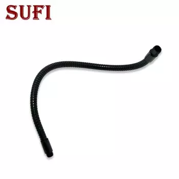 LCFOCUS Настольная лампа на гусиной шее черная