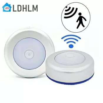 LDHLM PIR датчик движения ночник 6LED