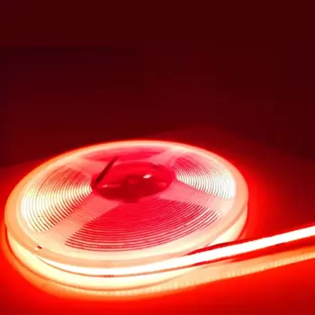 LDHLM Светодиодная лента COB теплый белый 320 светодиодов/м 12/24В