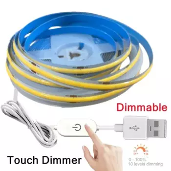 LDHLM USB светодиодная лента 5В 320 светодиодов/м тёплый белый