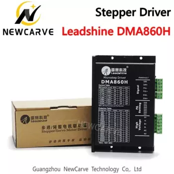 Leadshine DMA860H драйвер постоянного тока 24-80 в для 2-фазного Nema34 Nema42 шаговый двигатель NEWCARVE