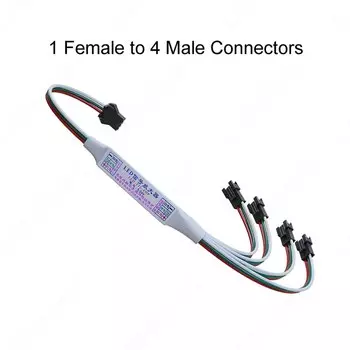 LEBEISENF Усилитель сигнала SPI для светодиодной ленты 4/8 выходов