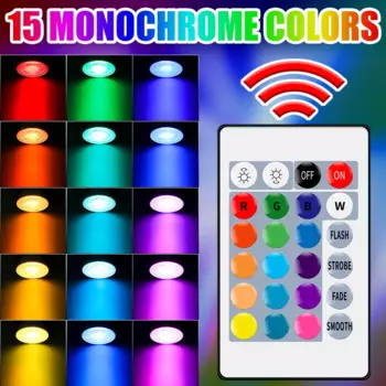 Светодиодная лампа DuuToo RGB+WW/CW E27/GU10/E14/MR16