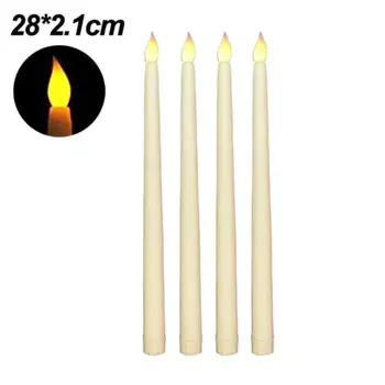 LED Бесшумные Электронные Свечи LISM 3/6 шт