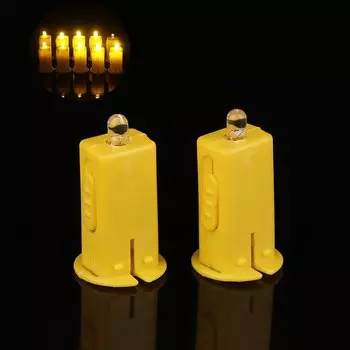 LED бумажные фонарики PlumHOME, теплый свет, 10 шт.