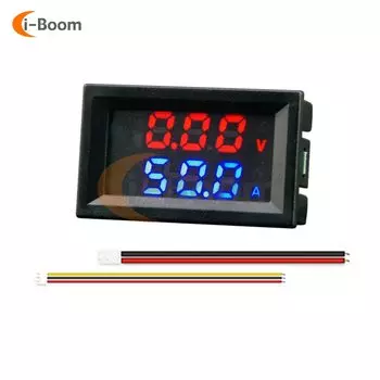 LED Цифровой Вольтметр Амперметр Aideepen 4-30В