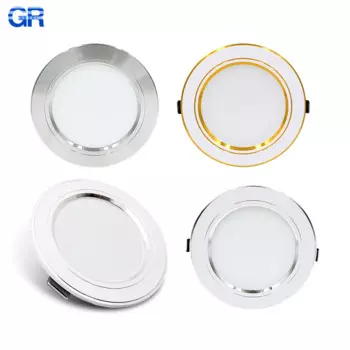 GRZBI Светодиодный светильник алюминиевый теплый белый/холодный белый 5Вт-18Вт 220В/110В