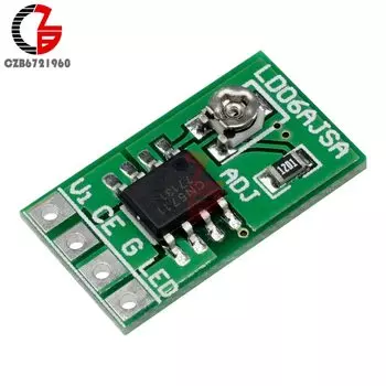 Модуль светодиодного драйвера DC 2, в-6 в 30-3,3 мА, постоянный ток 3,7 в 5 В, плата управления PWM TTL COMS для светодиодной ленсветильник ARM AVR