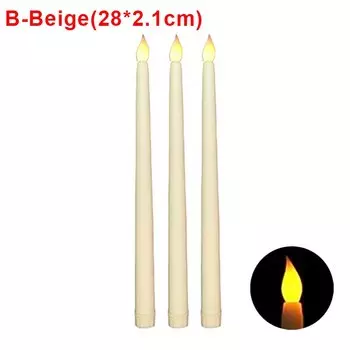 LED Flameless Candles OEING 1/2/3 Pcs