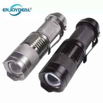 Светодиодный фонарик SGAA145 черный/серебристый 2000 люмен