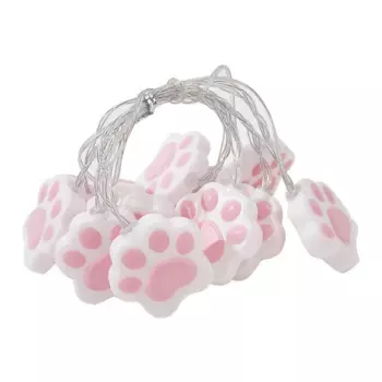 LED гирлянда в виде кошачьей лапы generic