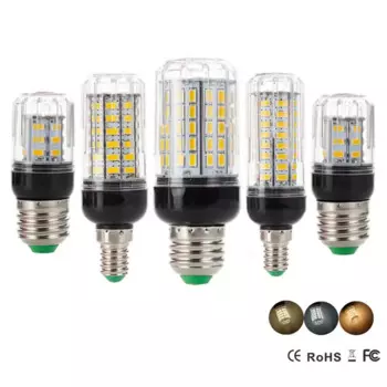 Светодиодная лампа E27/E14 9-30W SMD 5730 220V