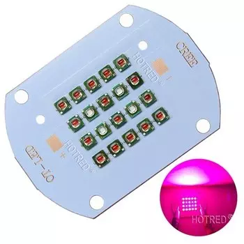 LED лампа для растений HotRed XPE 30W 50W 60W