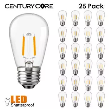 LED лампа Grensk S14 прозрачная 2Вт 110V/220V