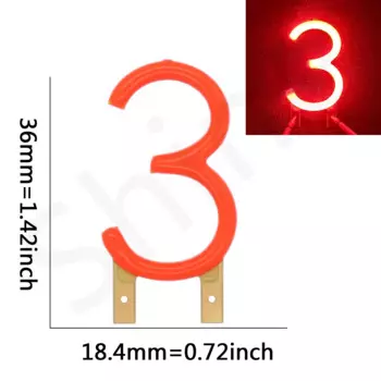 LED лампа-свеча DT&ZM красная