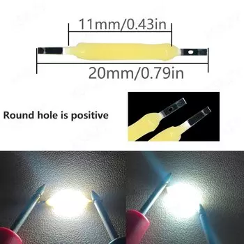 LED лампочки warm and happy 20/38мм 10шт