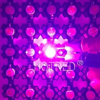 LED лампы для растений HotRed 3w full spectrum 100 шт
