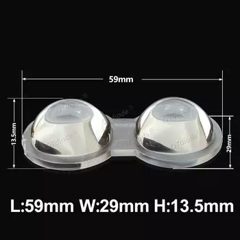 LED линза для мотоцикла OTdiode 59*29 мм