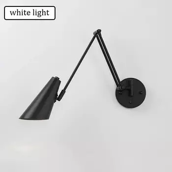 LED настенные светильники YongYing Lumin, черные/золотые, складные, регулируемые