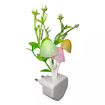 LED ночник RnnTuu гриб, белый, детский