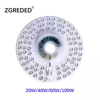 Светодиодная панель ZGREDED 20/40/60/100 Вт круглая