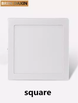 LED панели IWP круглые/квадратные 9/15/25 Вт теплый/белый/холодный свет