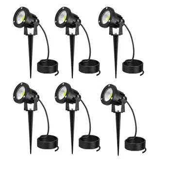 LED садовый фонарь Zhengde lighting 5Вт 10Вт теплый белый синий