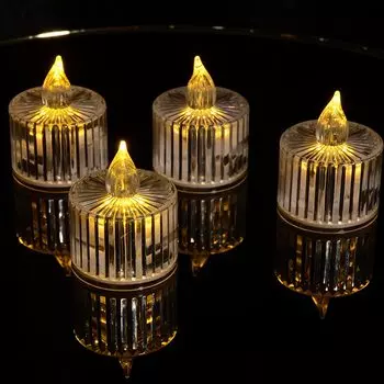 LED свечи LISM теплые 2/1 шт