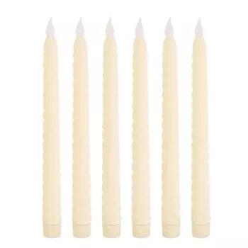 LED свечи LISM теплый свет 3 шт.