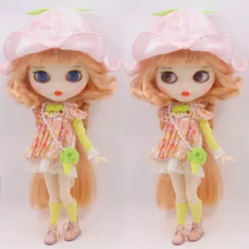Ледяная кукла DBS Blyth 1/6 bjd шарнир тела кукла белая кожа матовое лицо Медузы стиль волос включая одежду обувь рука 30 см игрушка