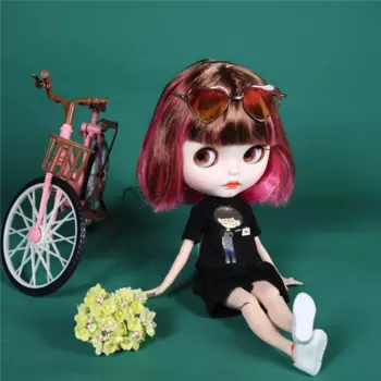 Ледяная кукла DBS Blyth 1/6 bjd розовая и коричневая кукла для волос 30 см подарок для девочек Аниме Кукла телесного цвета