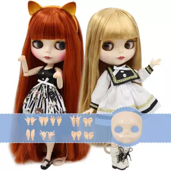 Ледяная кукла DBS blyth 1/6 BJD специальная цена 30 см игрушка шарнирное тело кукла подарок faceplack And Hands AB аниме